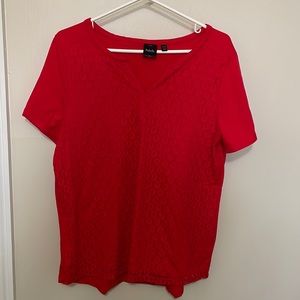 Women's Red Blouse